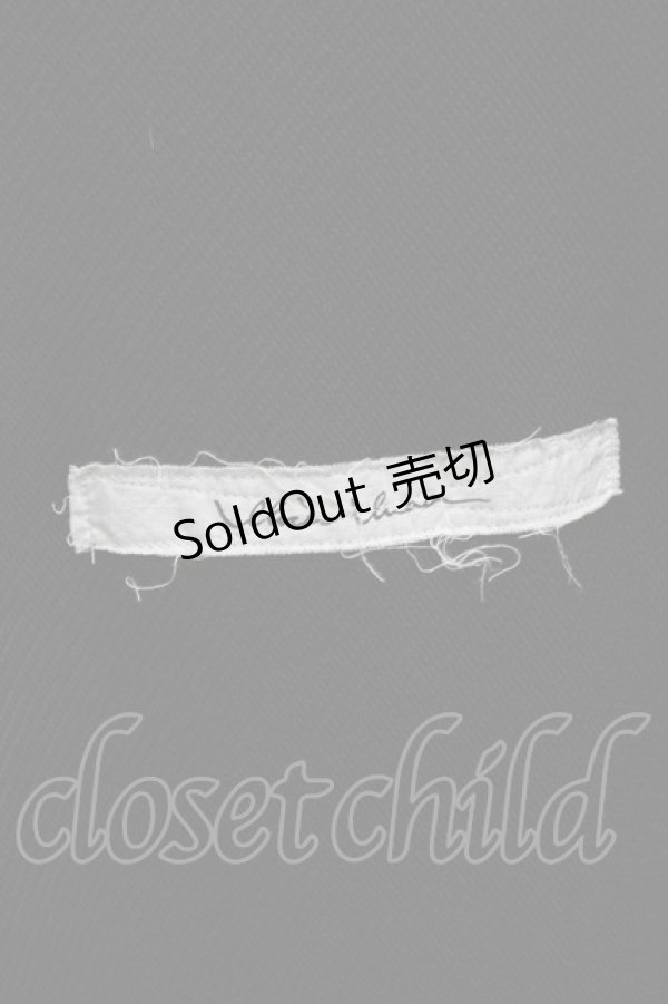 画像4: alice auaa / ドレープネックコットンカットソー 1 黒 S-25-07-22-020-AA-TO-AS-ZS (4)