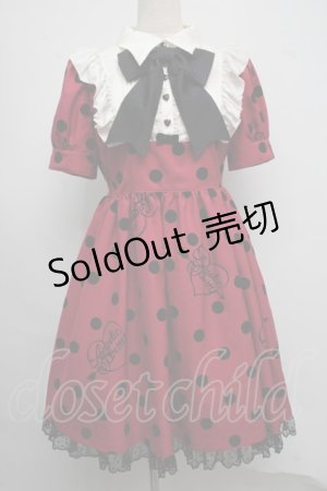 画像: Angelic Pretty / Dolly Dotワンピース  ワイン S-25-07-22-032-AP-OP-AS-ZS