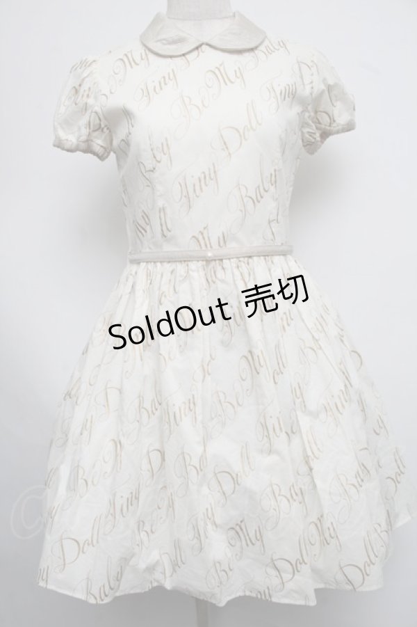 画像1: MILK / Be my Babyワンピース  オフ S-25-07-22-037-ML-OP-AS-ZS (1)