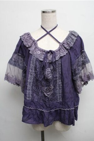 画像: axes femme / トップス  紫 S-25-07-26-020-AX-TO-AS-ZS