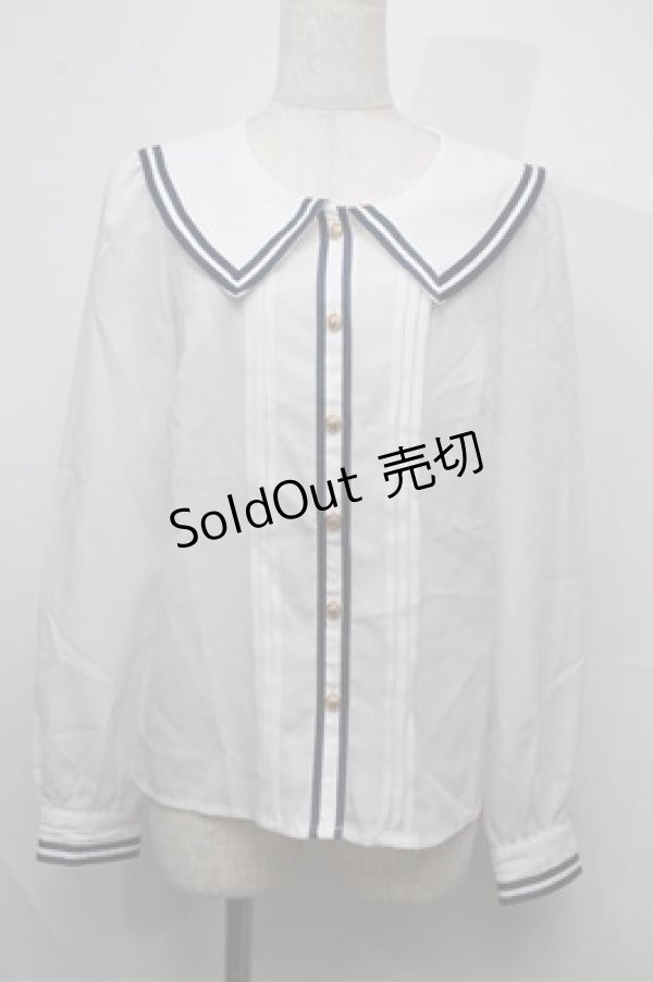 画像1: axes femme / トップス  白 S-25-07-26-001-AX-TO-AS-ZI (1)