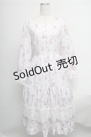 画像: axes femme / SAKURAティアードワンピース  ピンク S-25-07-26-034-AX-OP-AS-ZI