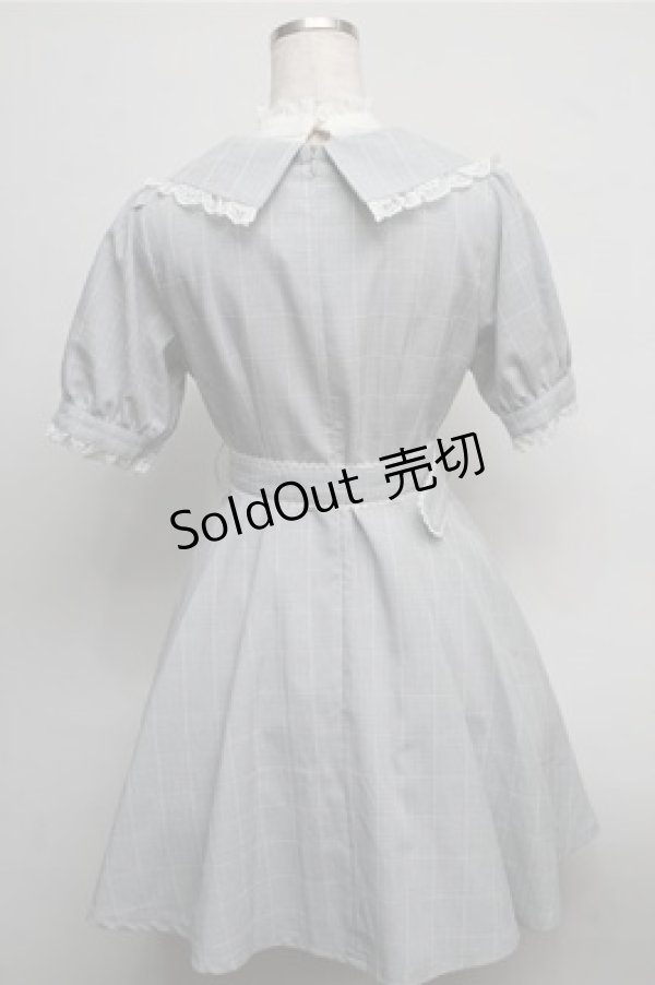 画像2: Rojita / テーラード重ね着風ワンピース  グレー S-25-07-26-036-LO-OP-HR-ZS (2)