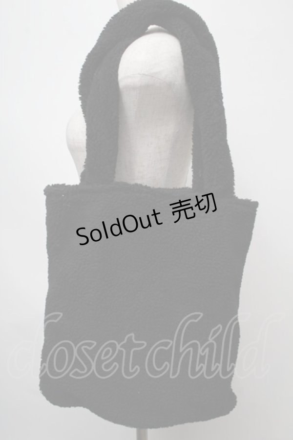 画像2: NieR Clothing / ONEくんトートバッグ  黒 S-25-07-28-016-PU-BG-HR-ZS (2)