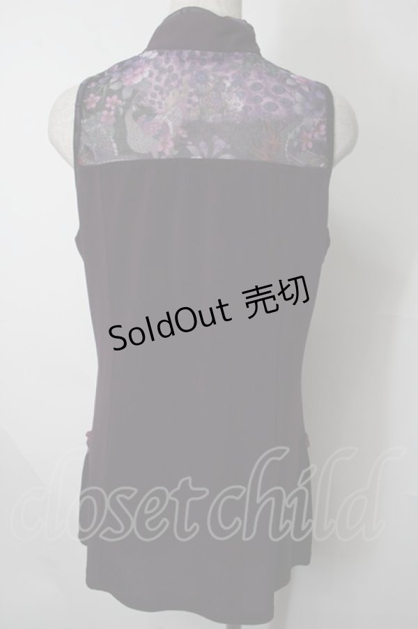 画像2: Qutie Frash / チャイナタンク  紫 S-25-07-28-026-QU-TO-HR-ZS (2)