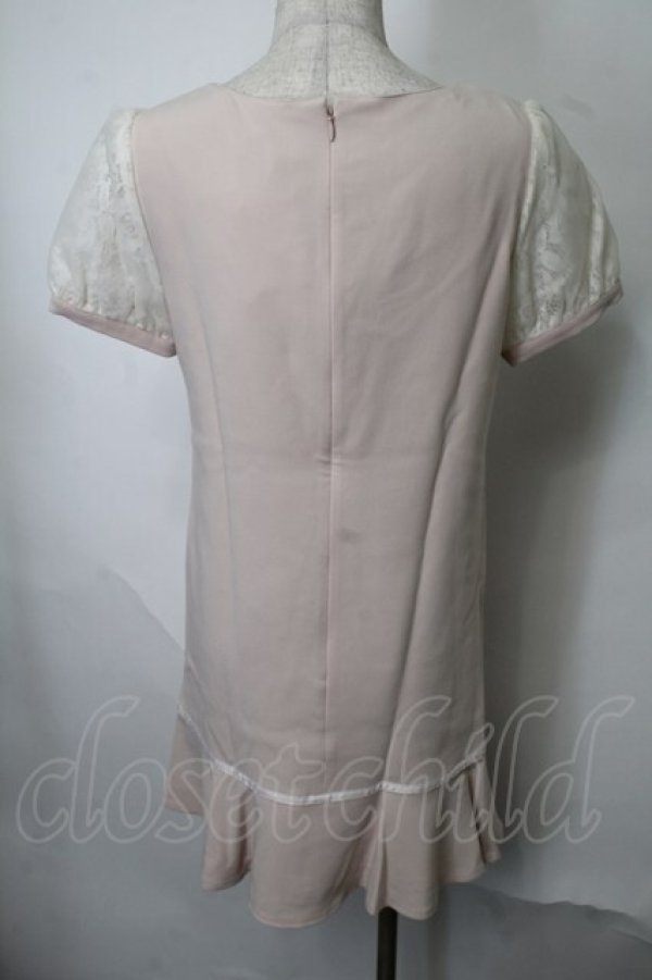 画像2: LODISPOTTO / チュール袖ワンピース  オフ S-25-07-28-038-LO-OP-AS-ZT483 (2)