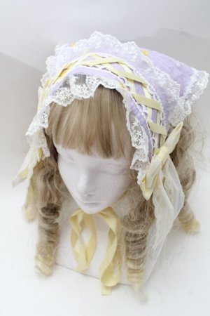 画像: metamorphose / Dreamy Little Farmバブーシュカ  ラベンダー S-25-07-30-004-ME-AC-HR-ZS