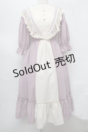 画像: axes femme kawaii / マリアンヌワンピース  ラベンダー S-25-07-30-043-AX-OP-HR-ZI