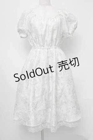 画像: axes femme POETIQUE / ピクトリアルプリントワンピース  キナリ S-25-07-30-044-AX-OP-HR-ZI