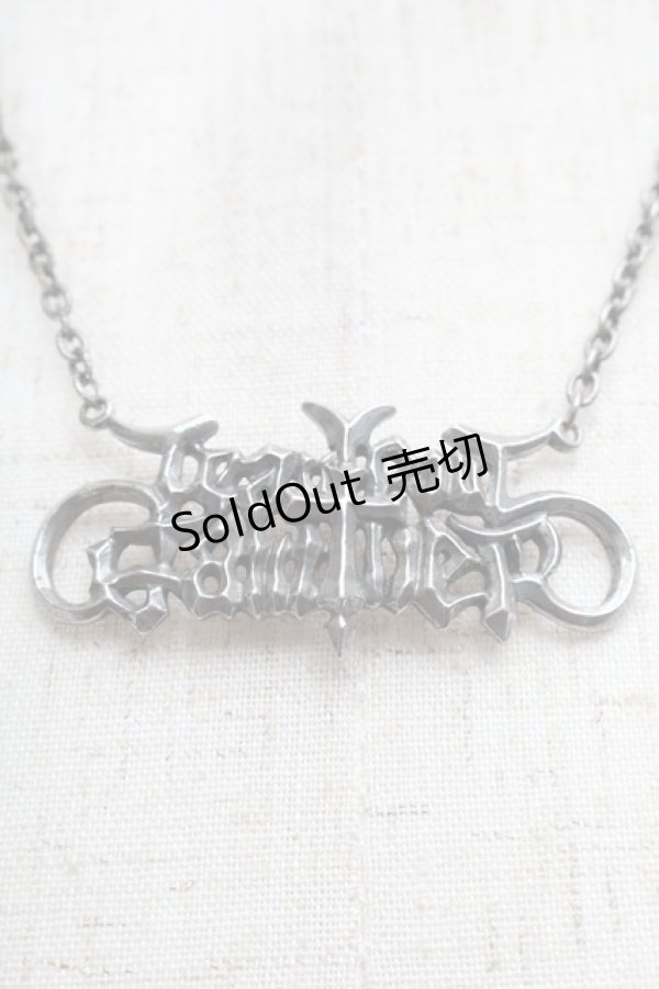 画像3: Jean Paul GAULTIER / ロゴネックレス  シルバー S-25-07-30-007-GO-AC-AS-ZS (3)