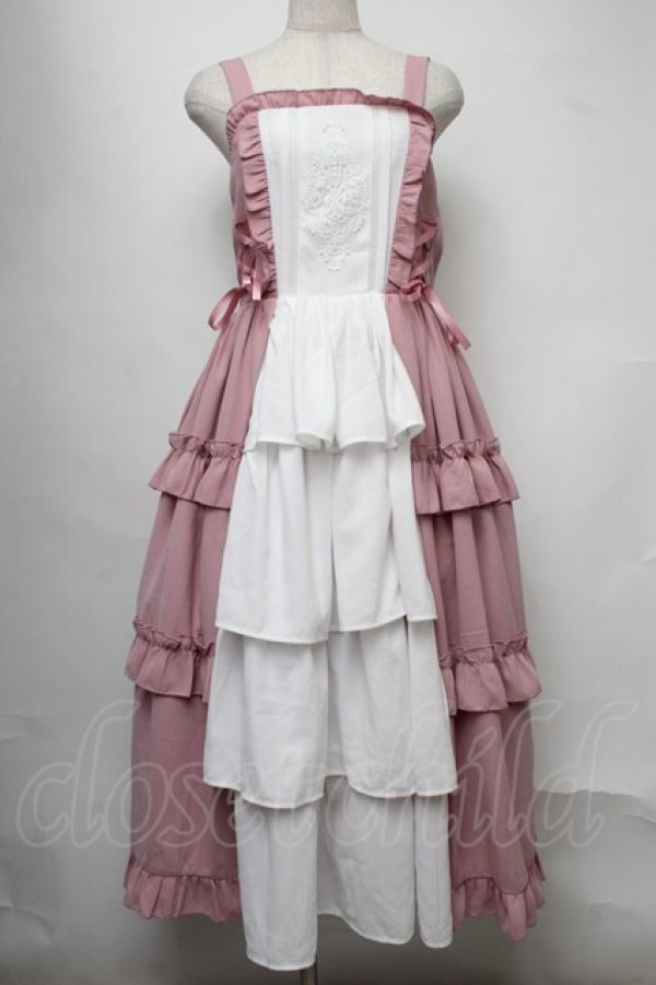 画像1: axes femme kawaii / アンティークドールジャンスカ  ピンク S-25-07-30-030-AX-OP-HR-ZS (1)