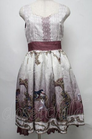 画像: axes femme kawaii / グランドフィナーレロングワンピース  ワイン S-25-07-30-034-AX-BL-HR-ZS