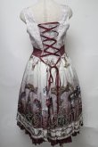 画像2: axes femme kawaii / グランドフィナーレロングワンピース  ワイン S-25-07-30-034-AX-BL-HR-ZS (2)