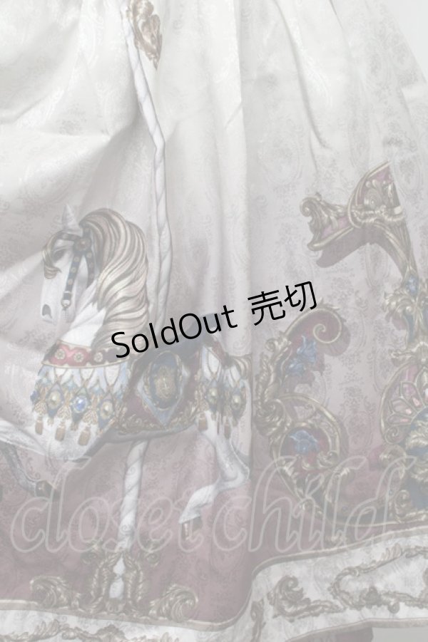 画像3: axes femme kawaii / グランドフィナーレロングワンピース  ワイン S-25-07-30-034-AX-BL-HR-ZI (3)