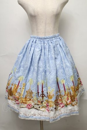 画像: metamorphose / シャーリングスカート（dim light）  サックス S-25-07-31-054-ME-SK-AS-ZS
