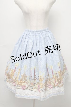 画像: metamorphose / シャーリングスカート（dim light）  サックス S-25-07-31-054-ME-SK-AS-ZS