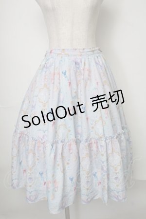 画像: axes femme kawaii / ファンシーマリンスカート  サックス S-25-07-31-055-AX-SK-HR-ZS