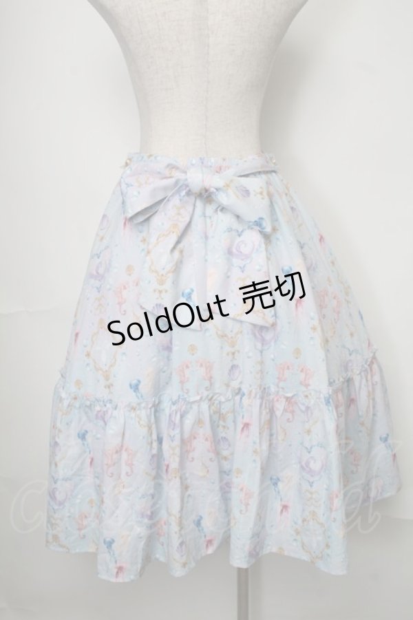画像2: axes femme kawaii / ファンシーマリンスカート  サックス S-25-07-31-055-AX-SK-HR-ZS (2)