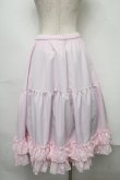 画像2: axes femme kawaii / ミディフリルペチスカート  ピンク S-25-07-31-057-AX-SK-HR-ZS (2)