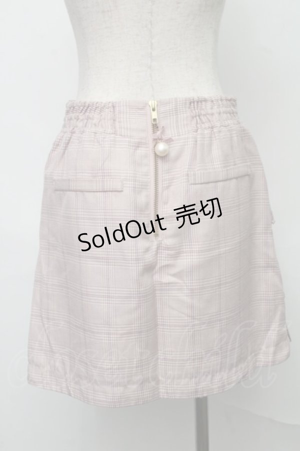 画像2: LIZ LISA / チェック台形スカート  ピンク S-25-07-31-058-LO-SK-AS-ZS (2)