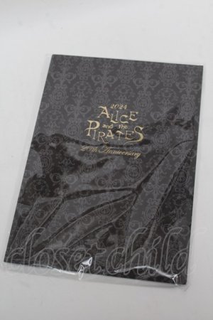 画像: ALICE and the PIRATES / ノベルティノート  黒 S-25-07-31-003-PA-ZA-HR-ZS