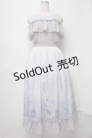 画像: axes femme POETIQUE / リトル・マーメイド ワンピース  サックス S-25-07-31-036-AX-OP-AS-ZS