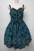 画像1: Angelic Pretty / Holy Lanternジャンパースカート  グリーン S-25-07-31-043-AP-OP-AS-ZS (1)
