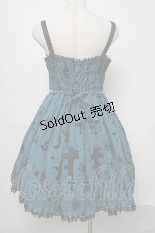 画像2: Angelic Pretty / Holy Lanternジャンパースカート  グリーン S-25-07-31-043-AP-OP-AS-ZS (2)