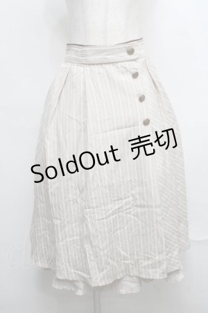画像: axes femme / 連ボタンミディスカート   S-25-08-01-058-AX-SK-AS-ZS