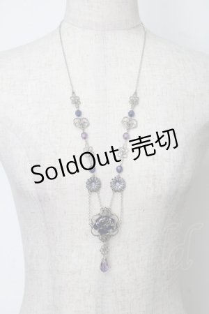 画像: axes femme / クラシカルチャイナネックレス  赤 S-25-08-01-011-AX-AC-HR-ZS