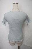 画像2: axes femme / トップス  サックス S-25-08-01-018-AX-TO-AS-ZS (2)