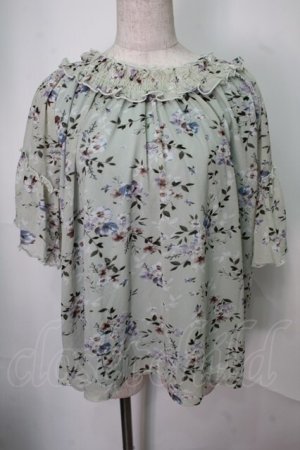 画像: axes femme / トップス  グリーン S-25-08-01-023-AX-TO-AS-ZS
