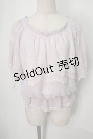 画像: axes femme / トップス  ラベンダー S-25-08-01-024-AX-TO-AS-ZS