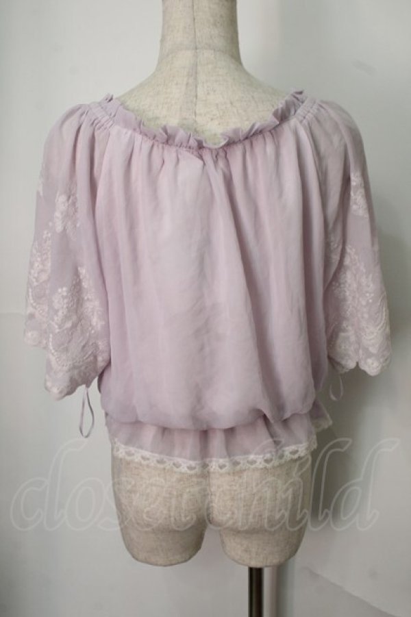 画像2: axes femme / トップス  ラベンダー S-25-08-01-024-AX-TO-AS-ZS (2)