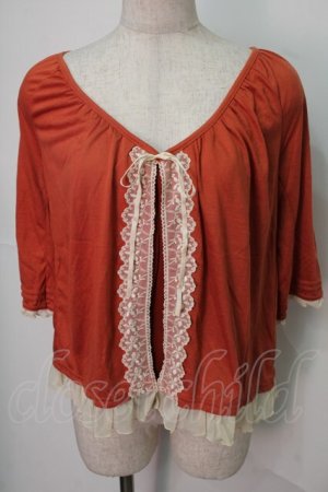 画像: axes femme / トップス  オレンジ S-25-08-01-029-AX-TO-AS-ZS