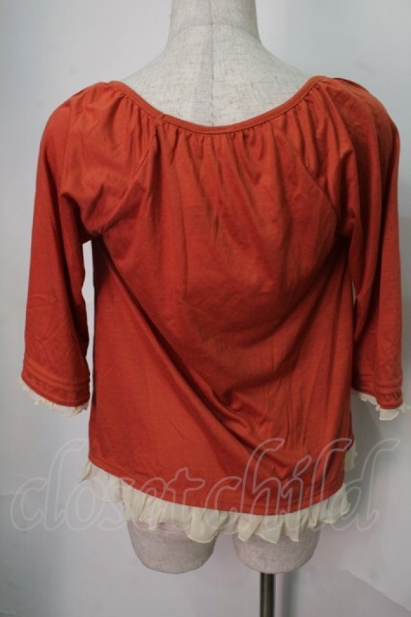 画像2: axes femme / トップス  オレンジ S-25-08-01-029-AX-TO-AS-ZS (2)