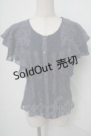 画像: axes femme / トップス  紺 S-25-08-01-031-AX-TO-AS-ZS