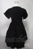 画像2: NieR Clothing / バイカラーワンピース  黒ｘ白 S-25-08-02-052-PU-OP-HR-ZS (2)