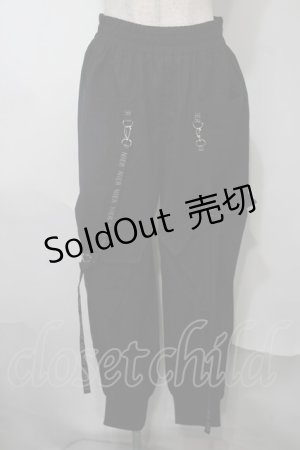 画像: NieR Clothing / カーゴパンツ  黒 S-25-08-02-056-PU-PA-HR-ZS