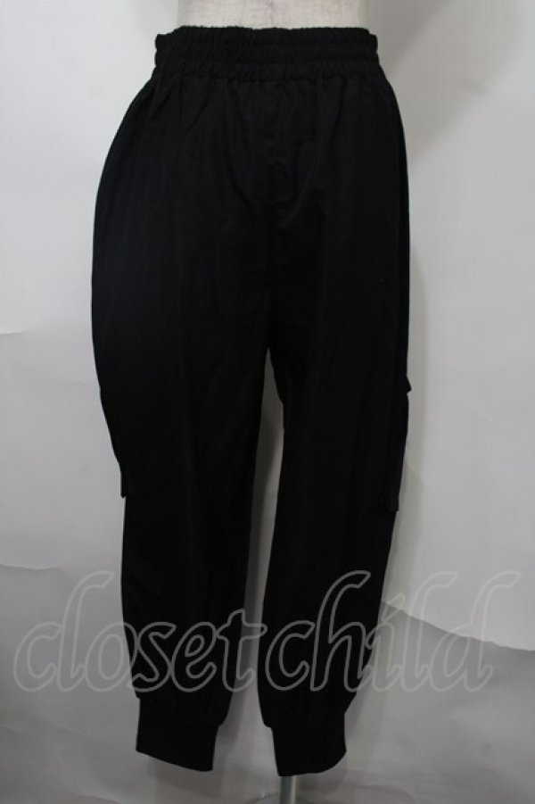 画像2: NieR Clothing / カーゴパンツ  黒 S-25-08-02-056-PU-PA-HR-ZS (2)