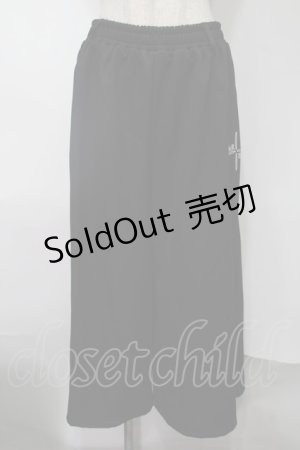 画像: NieR Clothing / サイドZIPパンツ  黒 S-25-08-02-057-PU-PA-HR-ZS