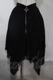 画像1: NieR Clothing / レイヤードスカート  黒 S-25-08-02-060-PU-SK-HR-ZS (1)