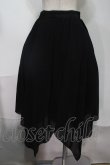 画像2: NieR Clothing / レイヤードスカート  黒 S-25-08-02-060-PU-SK-HR-ZS (2)