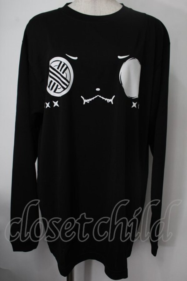 画像1: NieR Clothing / プリントTシャツ  黒 S-25-08-02-011-PU-TS-HR-ZS (1)