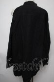画像2: NieR Clothing / 肩出し刺 シャツ  黒 S-25-08-02-017-PU-TO-HR-ZS (2)