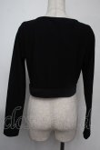 画像2: NieR Clothing / ショートリブカーディガン  黒 S-25-08-02-022-PU-TO-HR-ZS (2)