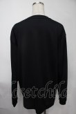 画像2: NieR Clothing / プリントロングシャツ  黒 S-25-08-02-026-PU-BL-HR-ZS (2)
