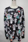 画像1: NieR Clothing / 転写プルオーバー   S-25-08-02-028-PU-TO-HR-ZS (1)