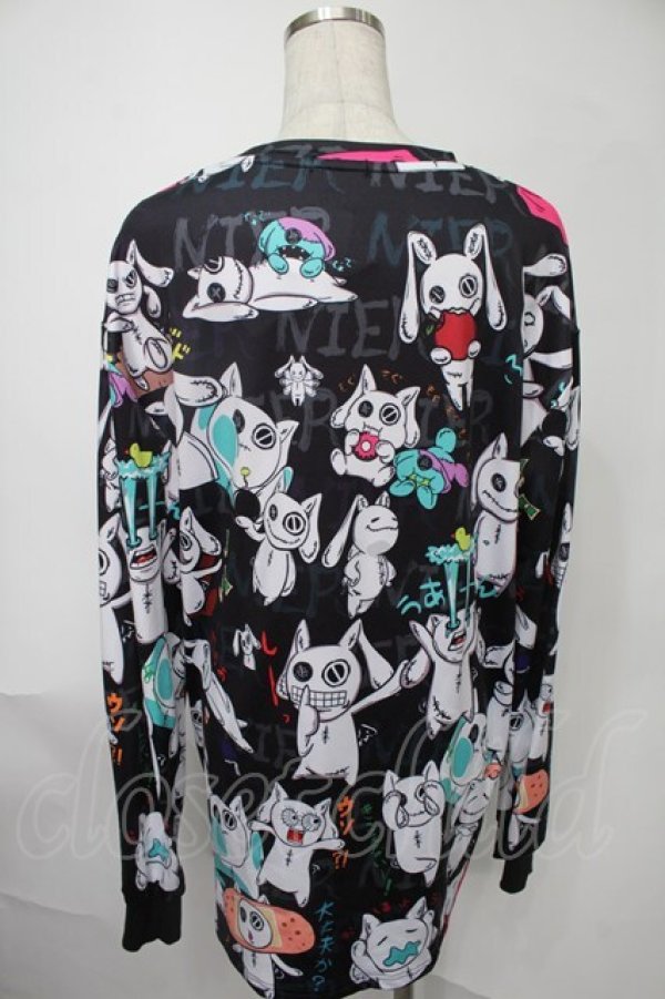 画像2: NieR Clothing / 転写プルオーバー   S-25-08-02-028-PU-TO-HR-ZS (2)