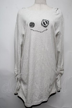 画像: NieR Clothing / NieRちゃんカットソー  白 S-25-08-02-004-PU-TO-HR-ZS